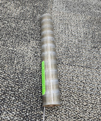 BC0816-13 Cast Bronze SAE660 Cored Bar, 932 Bronze Round Tube 1″ x 2″ x 13″