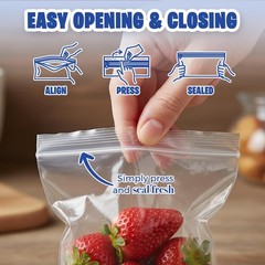 1.5 x 2 Inch Resealable Plastic Bags 1000 Pack — Clear Reclosable Mini Bags w…