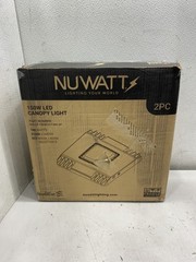 NUWATT 150W Waterproof LED Canopy Lights NW-CP-150W-2CT-WH-2P 2 Pack
