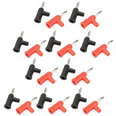 20PCS 4mm Banana Plug Stackable Solderless Banana Plug Connector For Securi FOD
