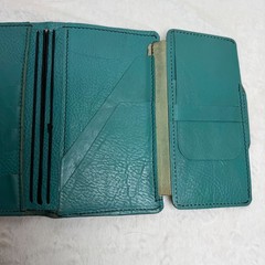 Apple Pig Teal Handcrafted Leather Travelers Notebook Teal Green A5 Journal