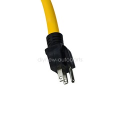 15 Amp 3 Prong 5-15P to 10-30R Receptacle Dryer Welder Power Cord Adapter 10AWG
