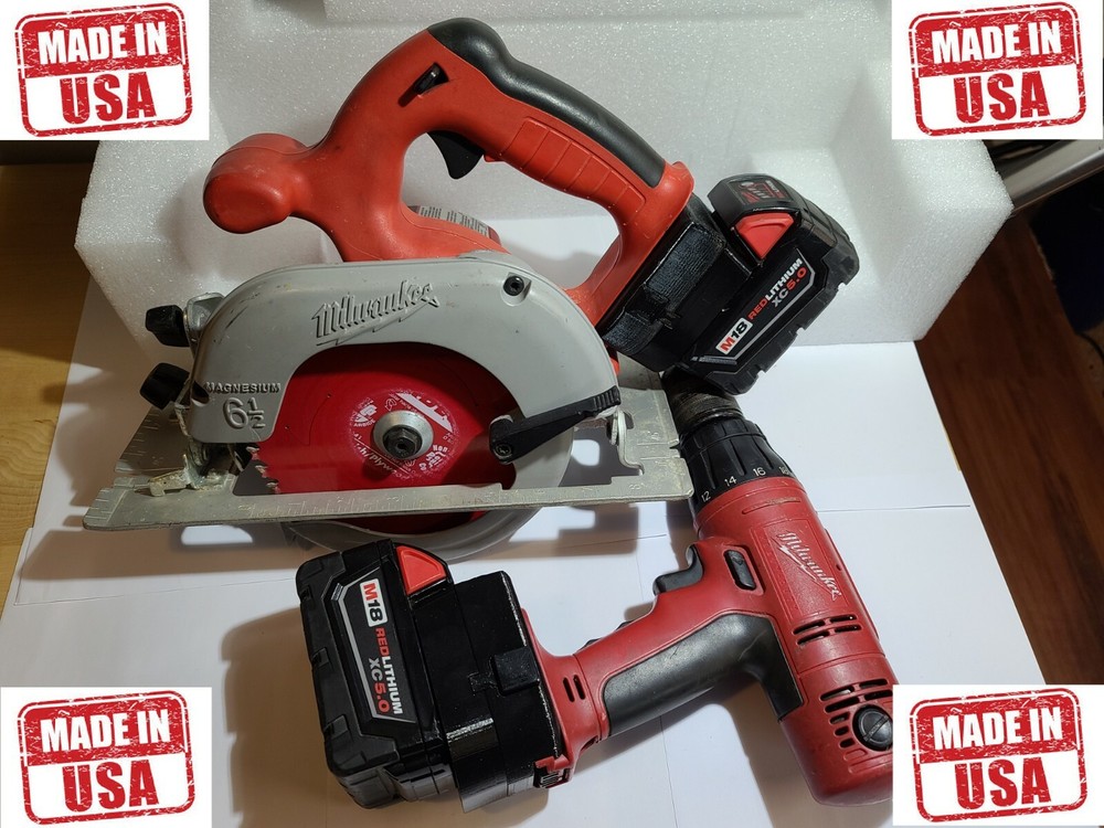 Milwaukee M18 Lithium battery to V18 Nicad tool adapter