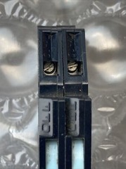 R38 + RC38 15 Zinsco 2 Single Pole Twin Tandem 15A Mini Thin Magnetrip RCAL3815