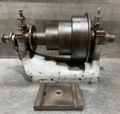 Vintage “The National Supply Co” Toledo Ohio Cast Iron Lathe Head Stock