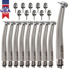 SANDENT NSK PANA MAX Style Dental High Speed Handpiece Push 2/4 Hole Turbine
