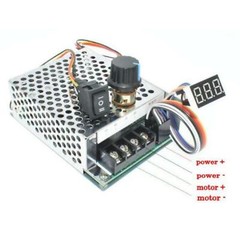 DC 10-55V MAX 60A PWM Motor Speed Controller CW CCW Reversible 12V 24V 36V
