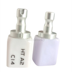 Low Transparency Dental Glass Ceramic Liithium Disslicate Blocks C14 CAD CAM