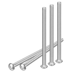 M5-0.8x80mm Button Head Socket Cap Screws – 10Pack – Good for Machine – 304 S…
