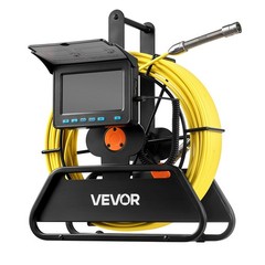 VEVOR Sewer Camera 66ft 4.3-inch Drain Inspection Camera IP68 Waterproof 6 LEDS