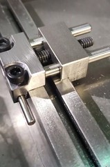 Mill Vise Jaw Stop Locating Pin CNC milling machine work Locator Part Clamp