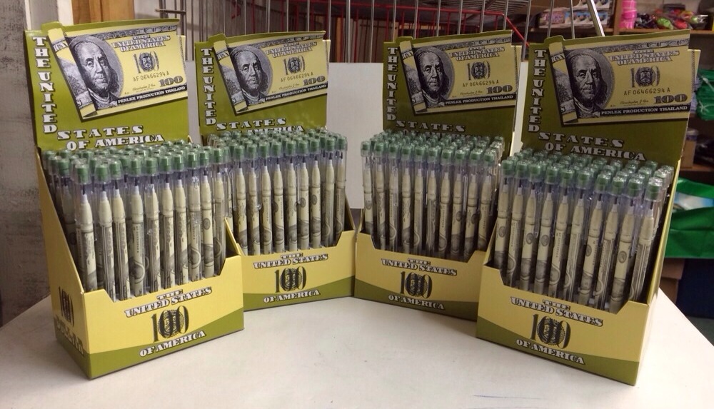 200 Non Sharpening Pencils Money Pencils. Wholesale. $100 Bills Only 15cents EA.