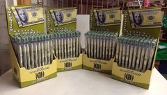200 Non Sharpening Pencils Money Pencils. Wholesale. $100 Bills Only 15cents EA.