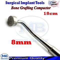 Orthodpedic Surgery Implant Bone Compactor Grafting Surgical Serrated Tip Dental