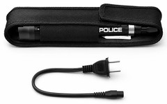 POLICE Stun Gun 1158 Max Volt Metal Self Defense Rechargeable LED Flashlight