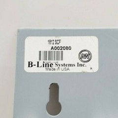 B-Line Systems Inc. 1812 SCF Flush Cover