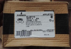 Emerson Appleton ELBY75 90 degree capped Elbow 5 pack