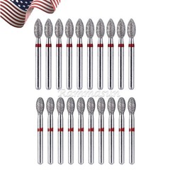 Dental Diamond Burs Football Bur FG Fine Coarse High Speed Handpiece 368 379