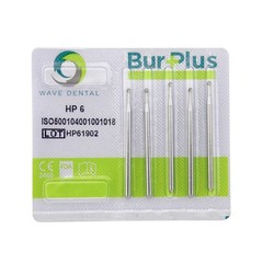 Wave Dental Carbide Bur Round HP 1 2 3 4 5 6 8 10 44.5mm Long Straight Low Speed
