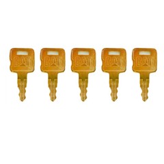 5pc 5P8500 CAT Ignition Keys For Caterpillar Heavy Equipment and ASV 5P8500