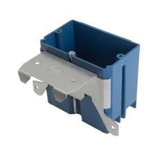 5PK 1-Gang Outlet/Switch Box New Work Adjustable Bracket 21 Cu In ETL Certified