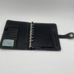 Franklin Covey Brown Full-Grain Leather Planner Organizer 34997 .118