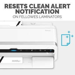 Fellowes Laminator Cleaning Sheets, 10 Pack, 8.5 x 11 in Letter, White