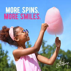 The Candery Cotton Candy Floss Sugar 6Lbs 96Oz Jars- 3 Pack Strawberry, Raspberr