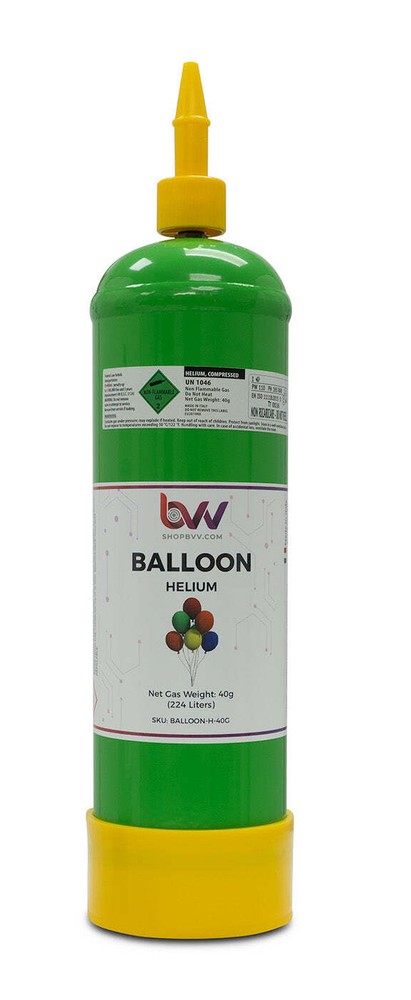 BVVMarketplace Balloon Helium Tank Small 7.9 cu ft. 224 Liters of gas