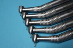 KAVO 647 FIBER OPTIC DENTAL HANDPIECE SET OF 5 & 1 MONTH WARRANTY