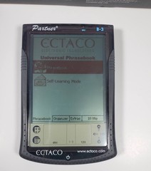Ectaco Partner Electronic Translator Teacher FRENCH P900 B-3 W/ GPS SD Cards Etc