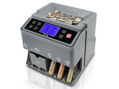 Cassida C300 Professional USD Coin Counter, Sorter and Wrapper/Roller, 300 coins