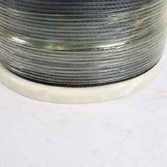Muzata 1200 ft 1/8″ Stainless Steel Cable Railing Wire Spool Stainless 33.25 LBS