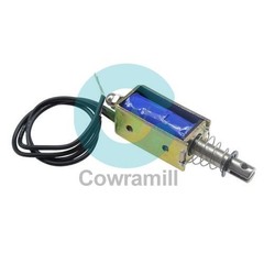 JF-0530B DC12V 300mA 5N/10mm Pull-Push-Type DC Solenoid Electromagnet