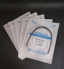 Dental Orthodontic Stainless Steel Arch Wires Natural Form Rectangular Wires