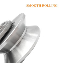 Durable Stainless Steel V Groove Wheels for Smooth Sliding Gates & Carts