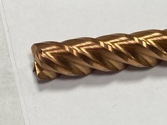 ACCUPRO 08487415, 1/4″ Solid Carbide, .02″ Corner Radius End Mill, 4FL, TiCN USA