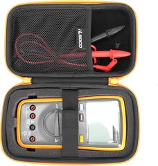 RLSOCO Carrying Case for Fluke 15B+/17B+/117/107/115/116/101/179/106/113/177/114