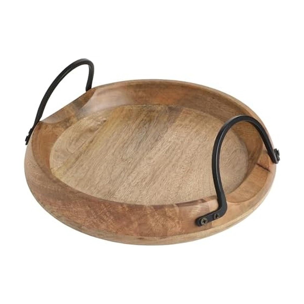 Gourmet Basics By Mikasa Knox Mango Wood Serving Bowl Coffee Table Centerpiece
