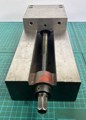 HHIP Machine Vise Flat Jaw Milling Grinding Clamp Base W Handle Steel
