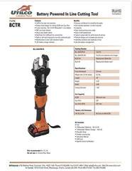 UTILCO Lineman Tool BLL-26ACSR-IS Inline Cutting Tool