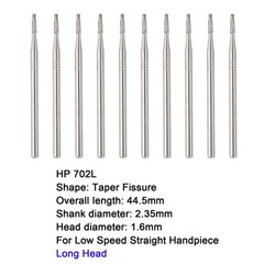Wave Dental Surgical Burs Carbide 698 699 699L 700 701 702 702L Taper HP Prima