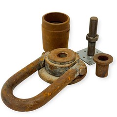 Actek 10,000 LBS, Torque to 230FT/LBS, Eye Bolt Swivel Hoist Ring Kit