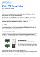 SMA26Pro 4G GPS RTK NSS 1cmAccuracy BaseRoverCollector Survey Equipment UHF 10km