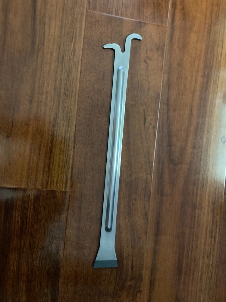 Hive Tool Beekeeping long high leverage Stainless Steel Scraper J-type lifter