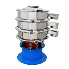 2 Layers Vibrating Screen 15.7in Vibrating Sieve Screen Shaker with Sealing Ring