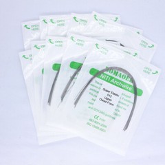 Dental Orthodontic Super Elastic Niti (Round Ovoid)Arch Wire 012 Upper 10 Packs