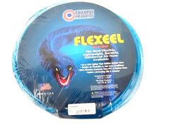 Coilhose Pneumatics PFE41004T FLEXEEL 1/4 x 100′ Hose 1/4″ MPT Fittings Blue