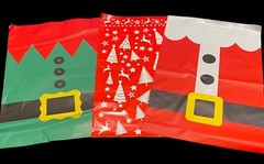 Christmas Poly Mailers 10×13 Holiday Shipping Wrapping Gift Bags 15 Count
