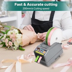 Ribbon Cutting Machine, Advanced Automatic Electric Tape Dispenser, 999mm Max Cu